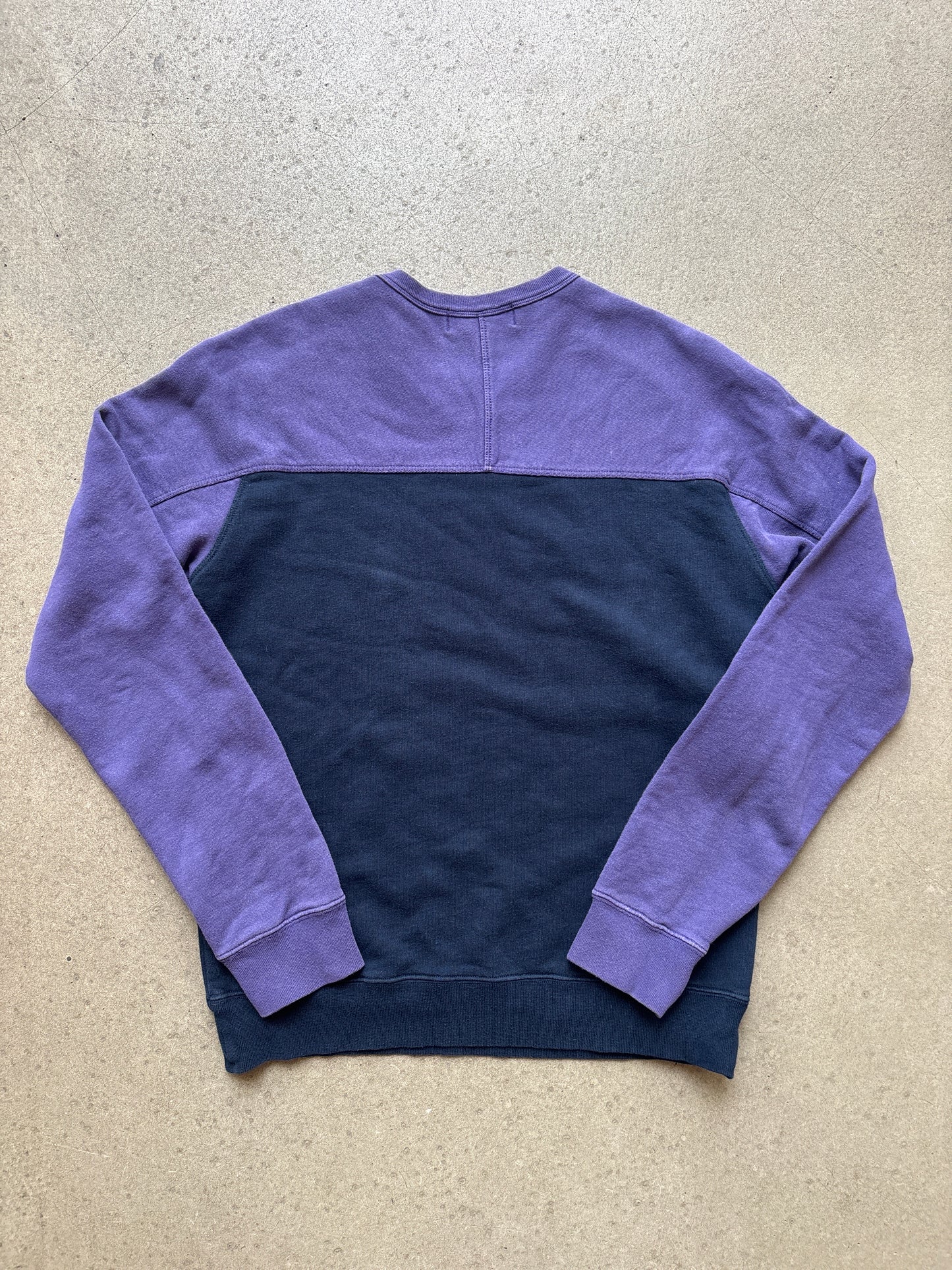 Stone Island Two Tone Reflective Sweater Navy M