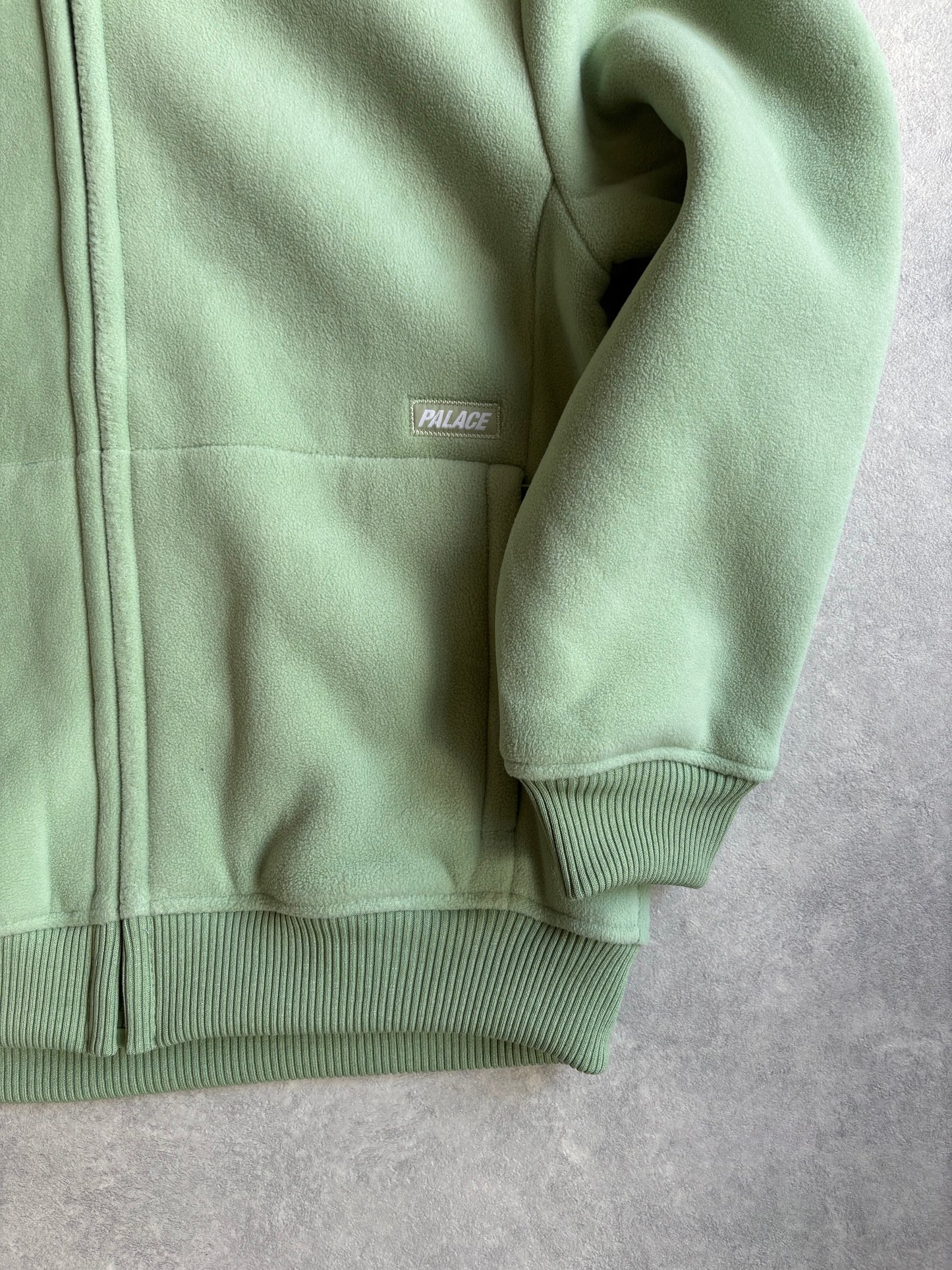 PALACE THERMA ZIP HOOD GREEN