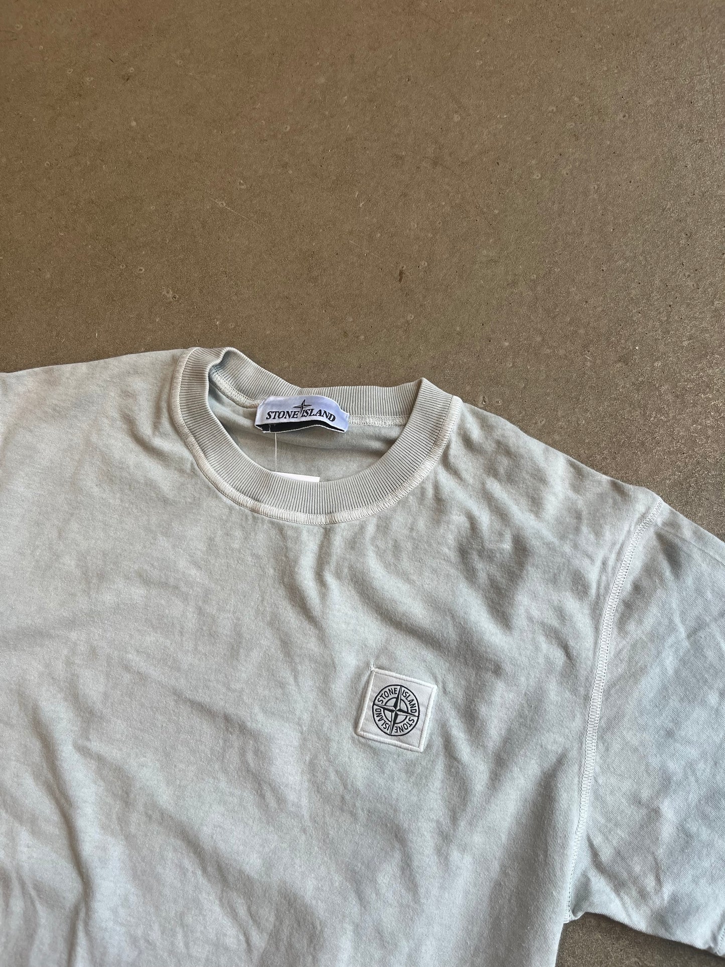 Stone Island Mini Logo Tee White Small