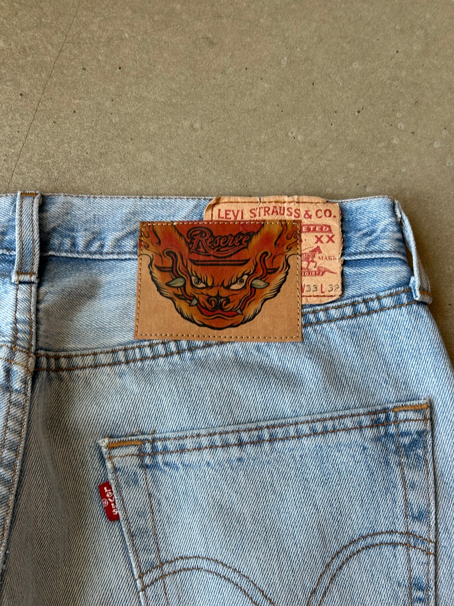 Atelier Reservé Reworked Light Denim Jeans W33