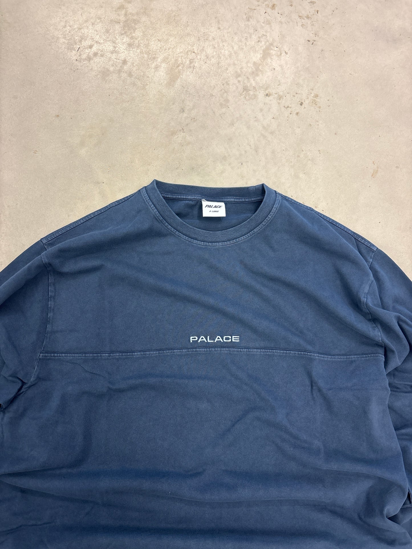 Palace Micro Pigment Longsleeve Navy