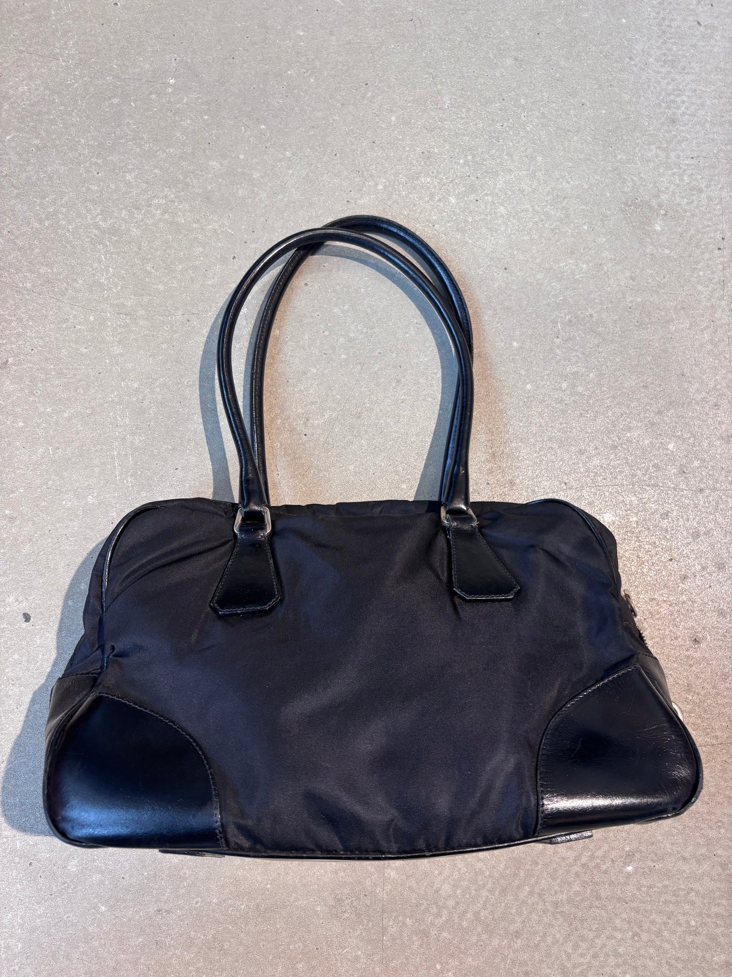 Prada Nylon Handbag Black