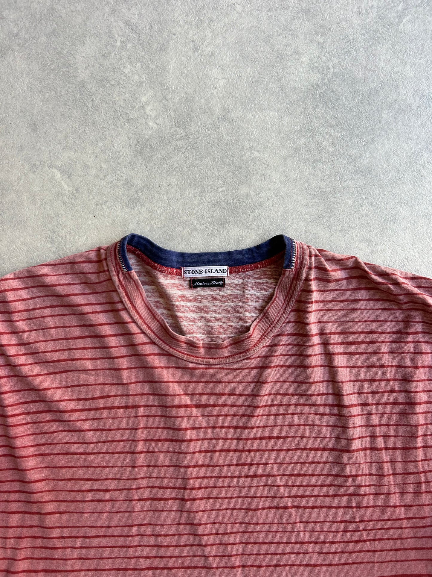 Stone Island Vintage Striped Longsleeve Large