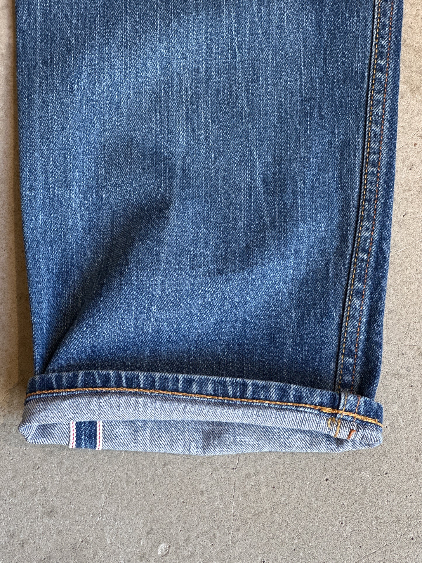 Evisu Selvedge Denim Embroidery Both pockets Size 34