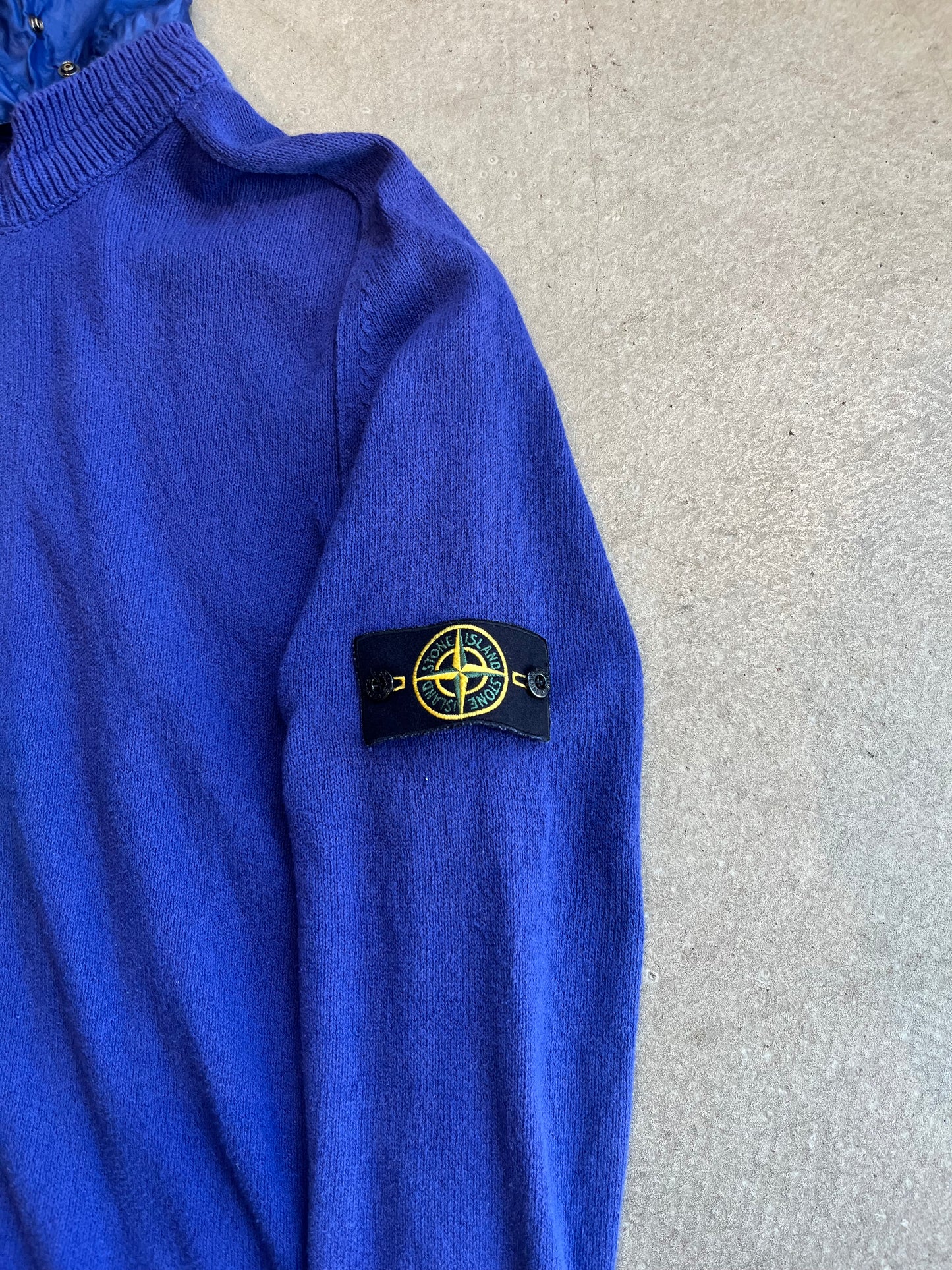 Vintage Stone Island Removeable Hood Zip Up Hoodie Large