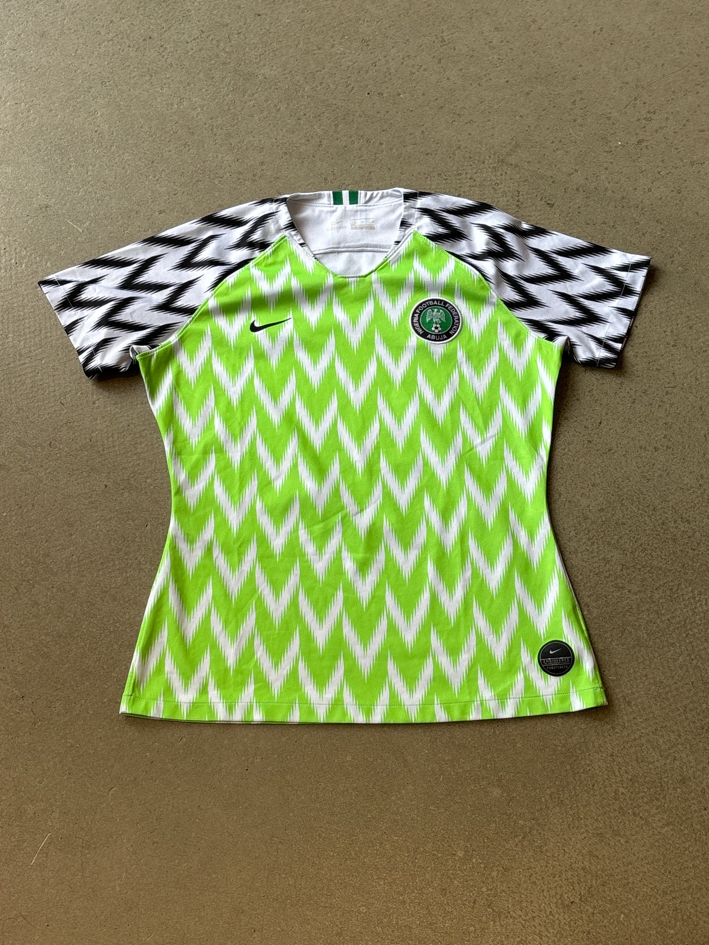 Nike Nigeria Home Jersey Large Green