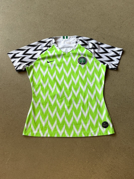 Nike Nigeria Home Jersey Large Green