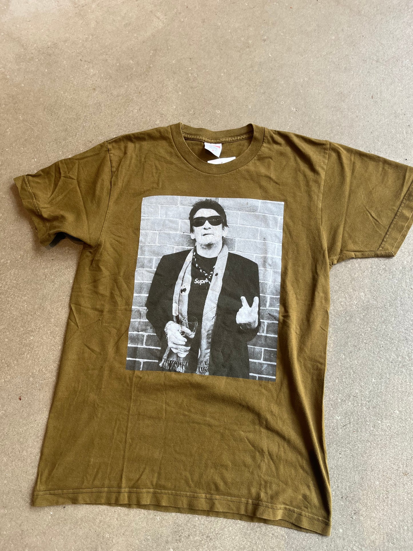 Supreme x Shane McGowan Tee Army Green M 2013