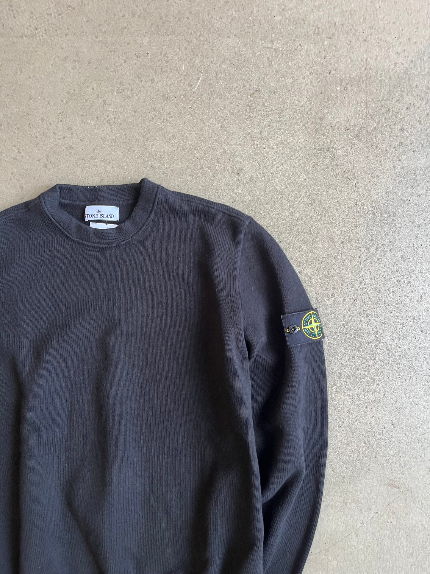 Stone Island Knit Sweater Black XL