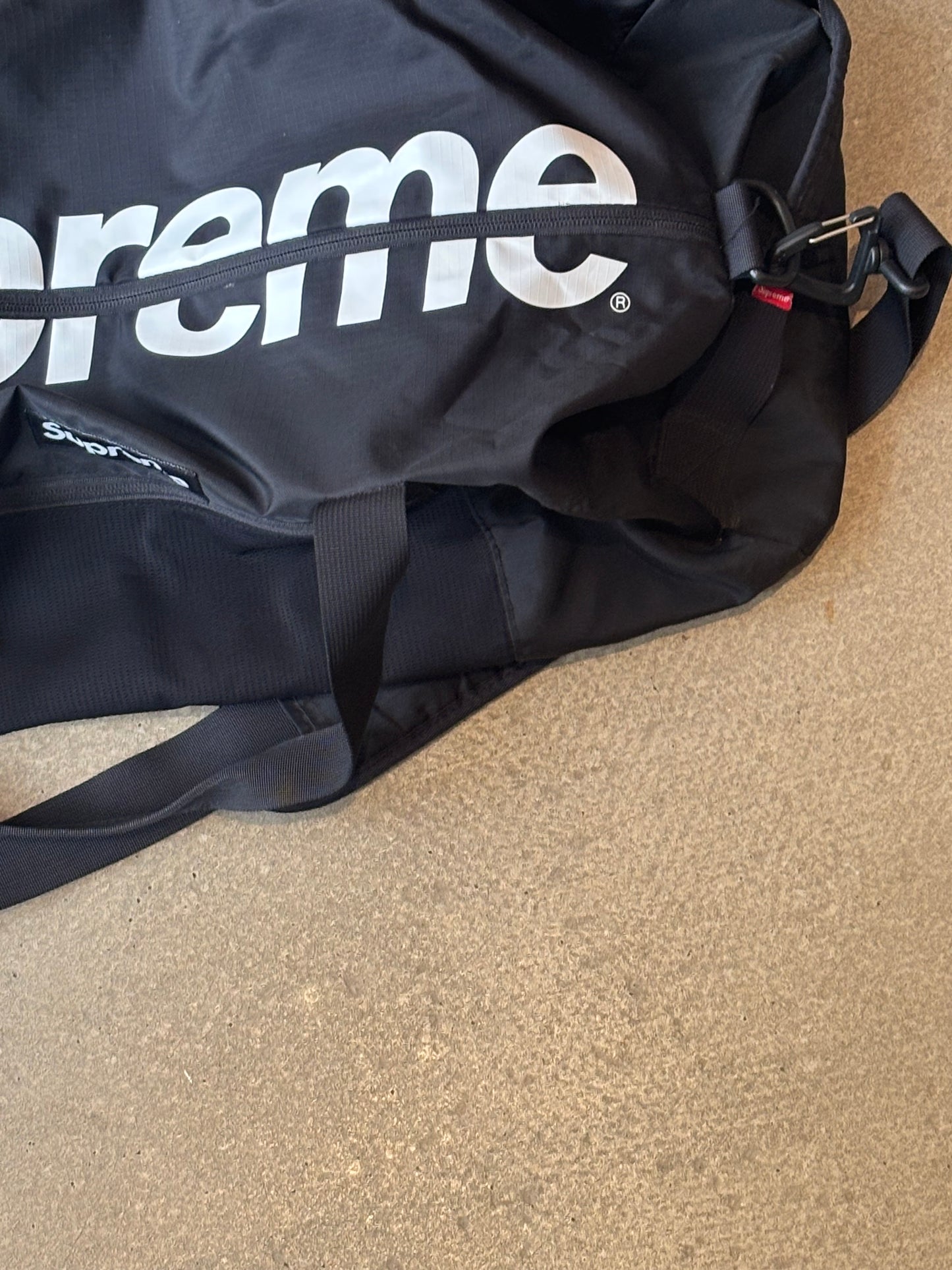 Supreme Cordura Duffle Bag SS17 2017 Black