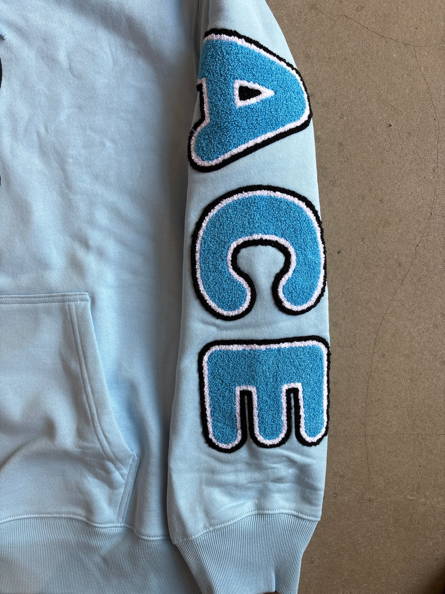 Palace x Doraemon Hood Blue