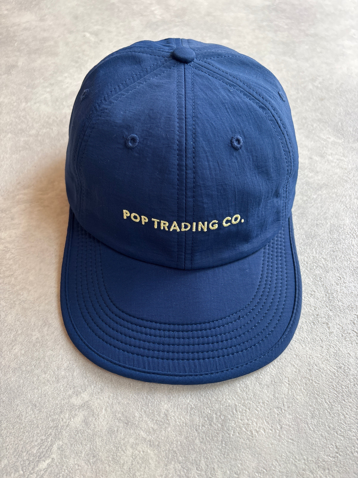 Pop Trading Company beach Cap Navy Blue