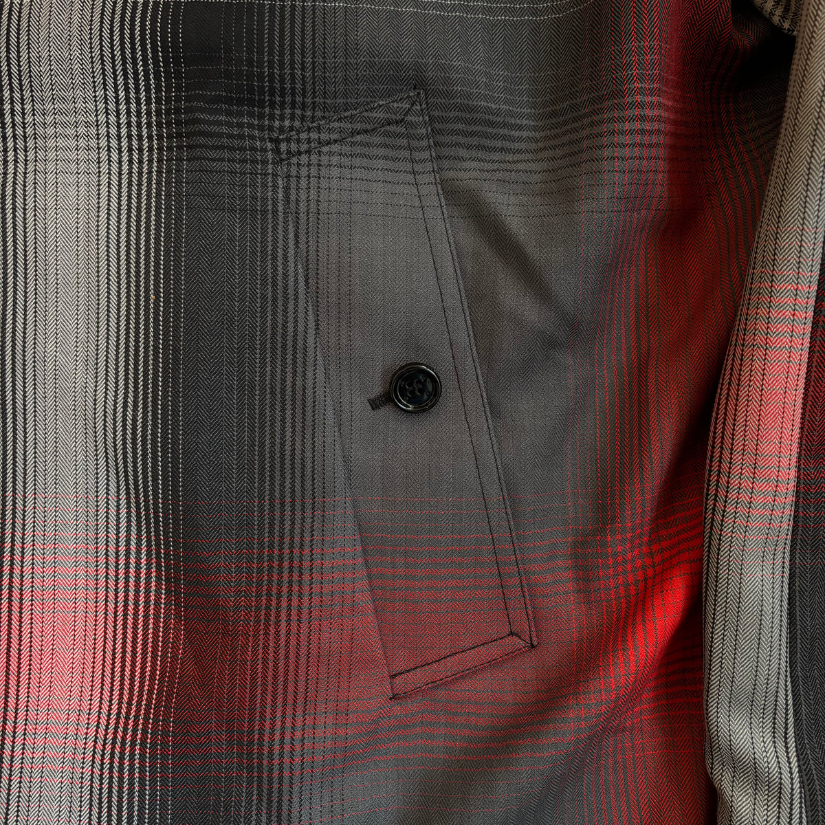 Burberry x Pop Trading Company Blur Check Wool Harrington Jacket XXL