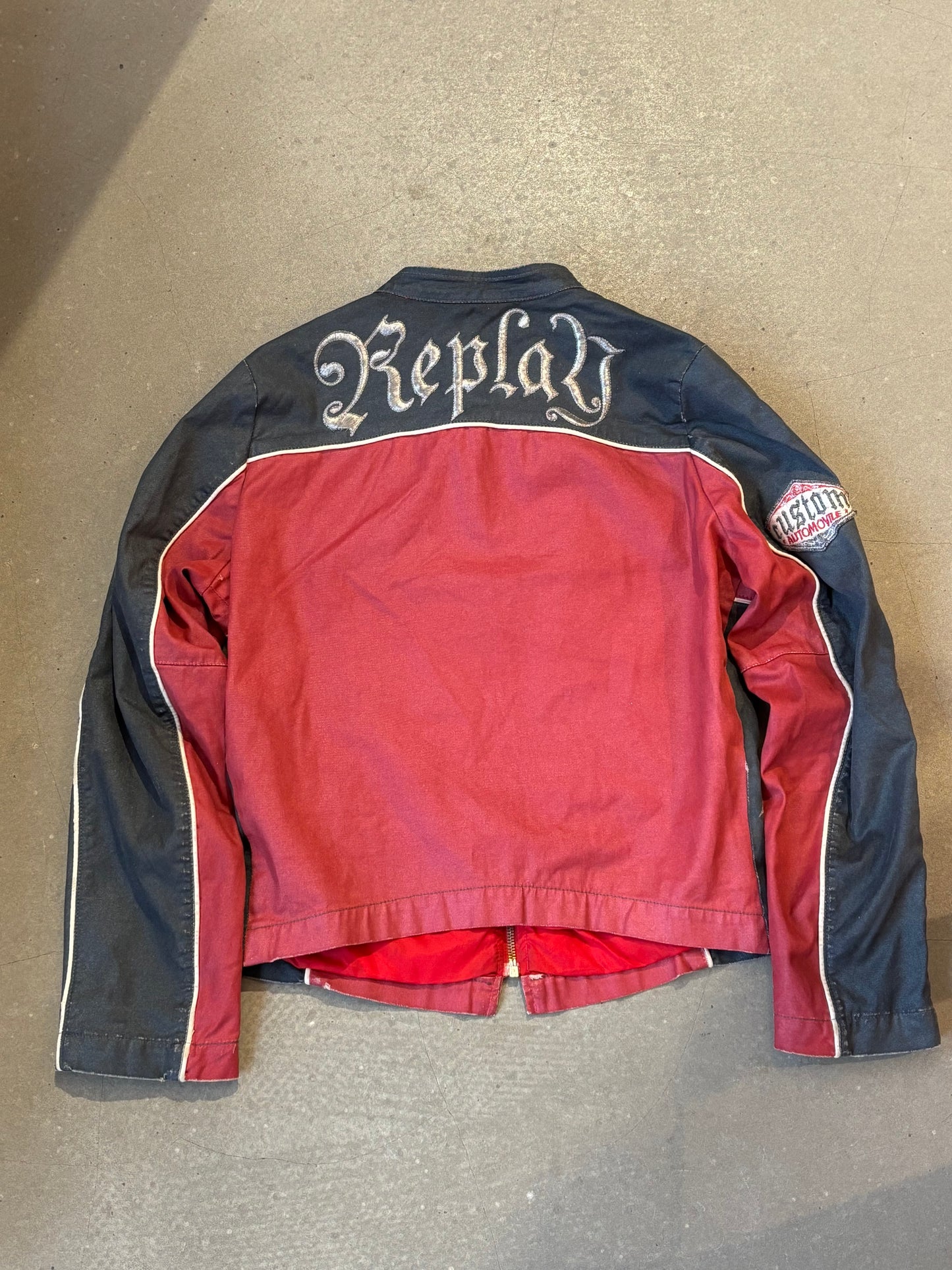 Replay Rose Embroidery Jacket