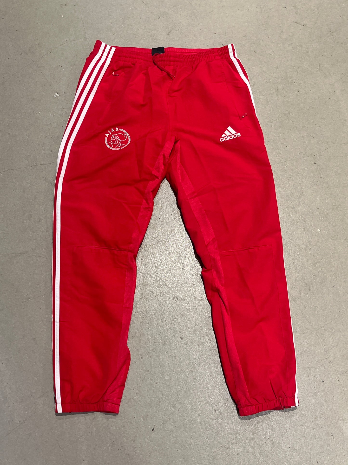 Adidas Ajax Track Pants Red M