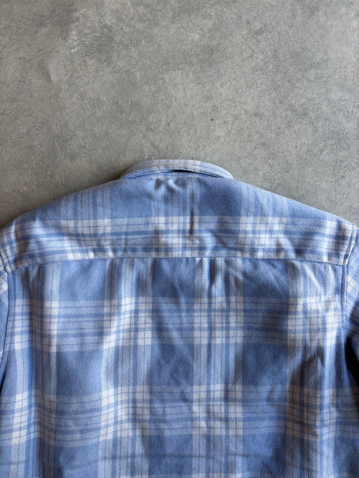 Palace Check Insulated Shirt Lichtblauw Maat XL