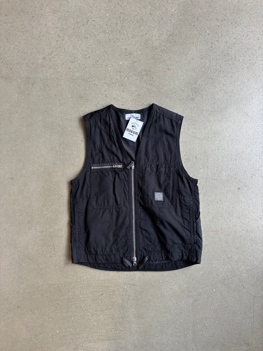 Stone Island Cotton Twill TC Vest Black Small