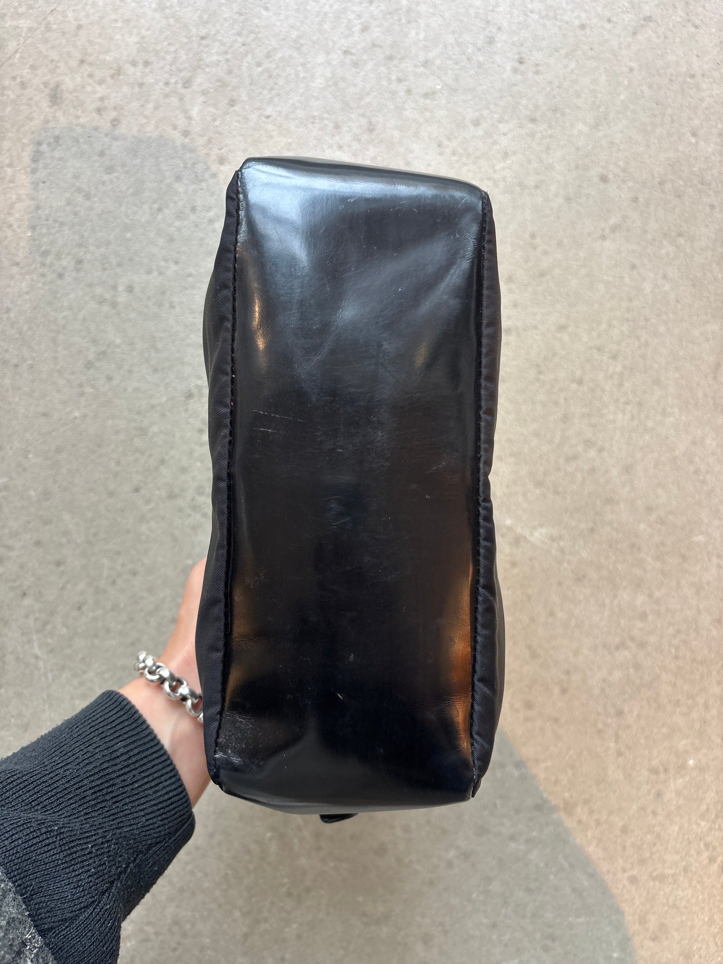 Prada Nylon Pouch Black