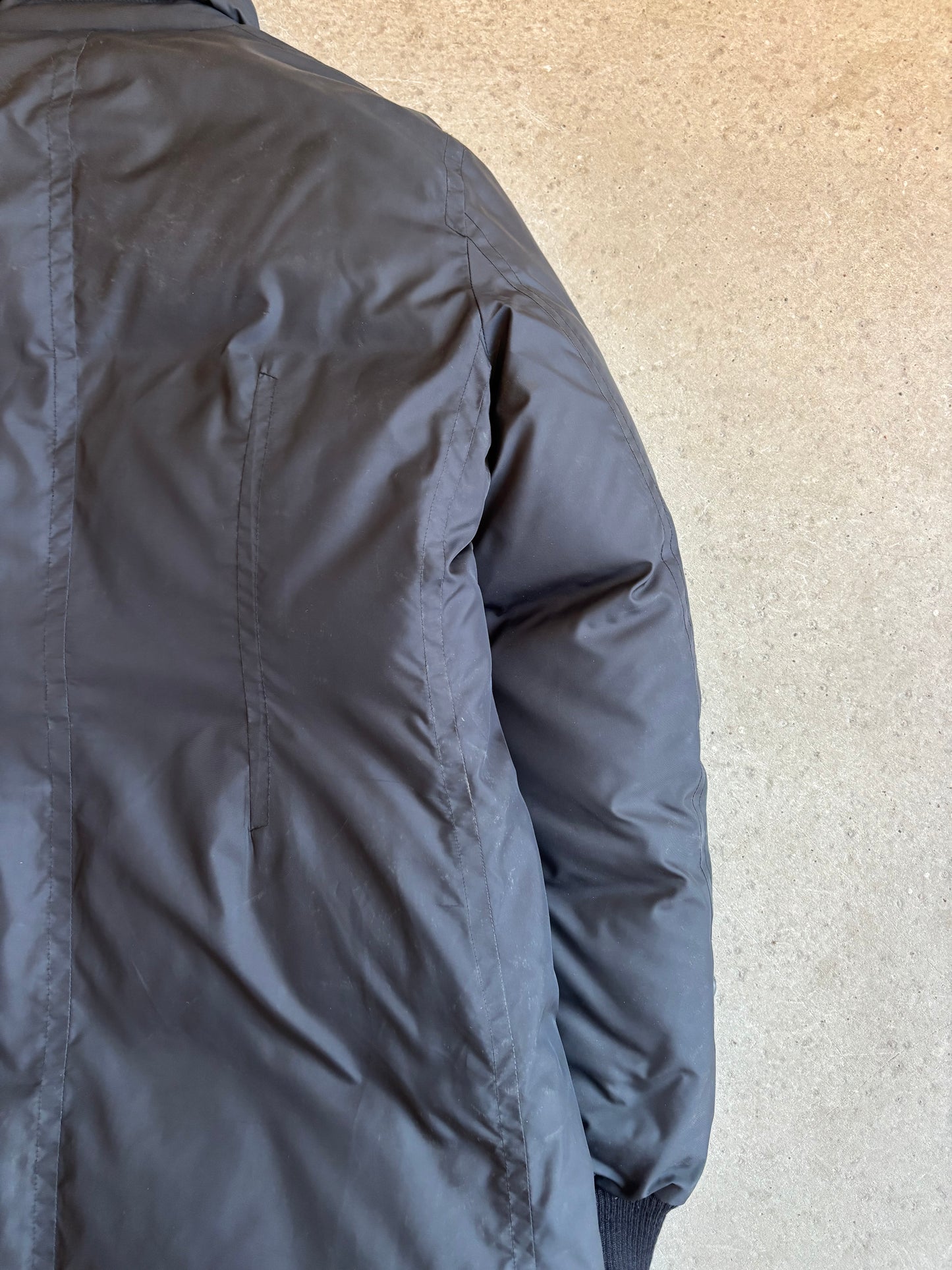 Comme Des Garçons Double Breasted Puffer Black Medium