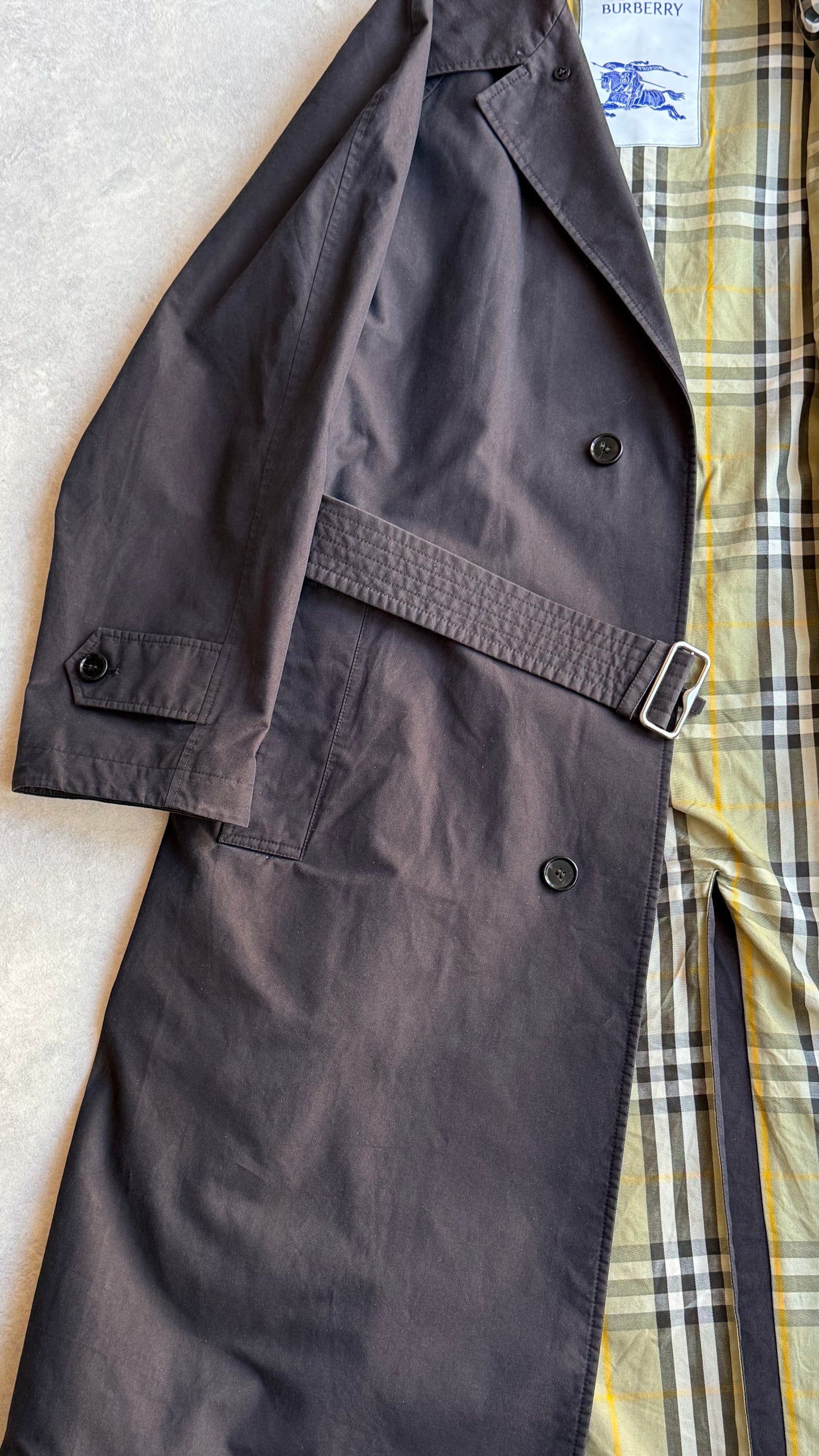 Burberry  Cotton Car Trench Coat Size 52 (L)