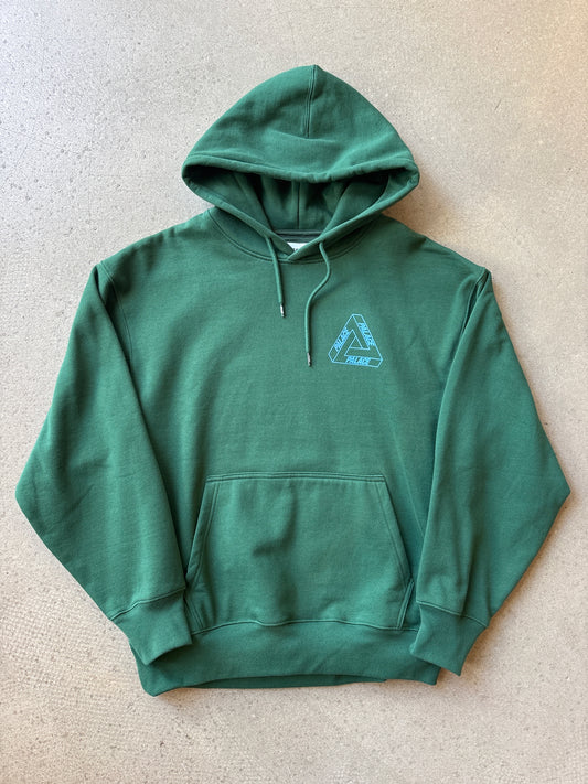 Palace Glow Tri-Ferg Hood Racey Green M