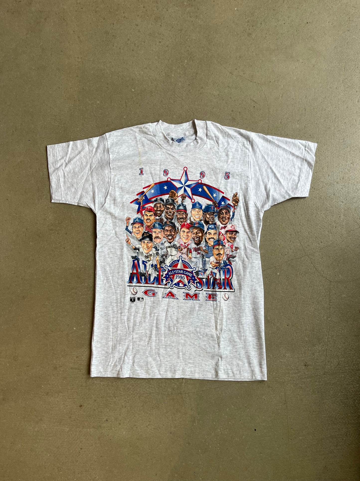 MLB Texas Rangers All Star Game 1995 T-shirt M