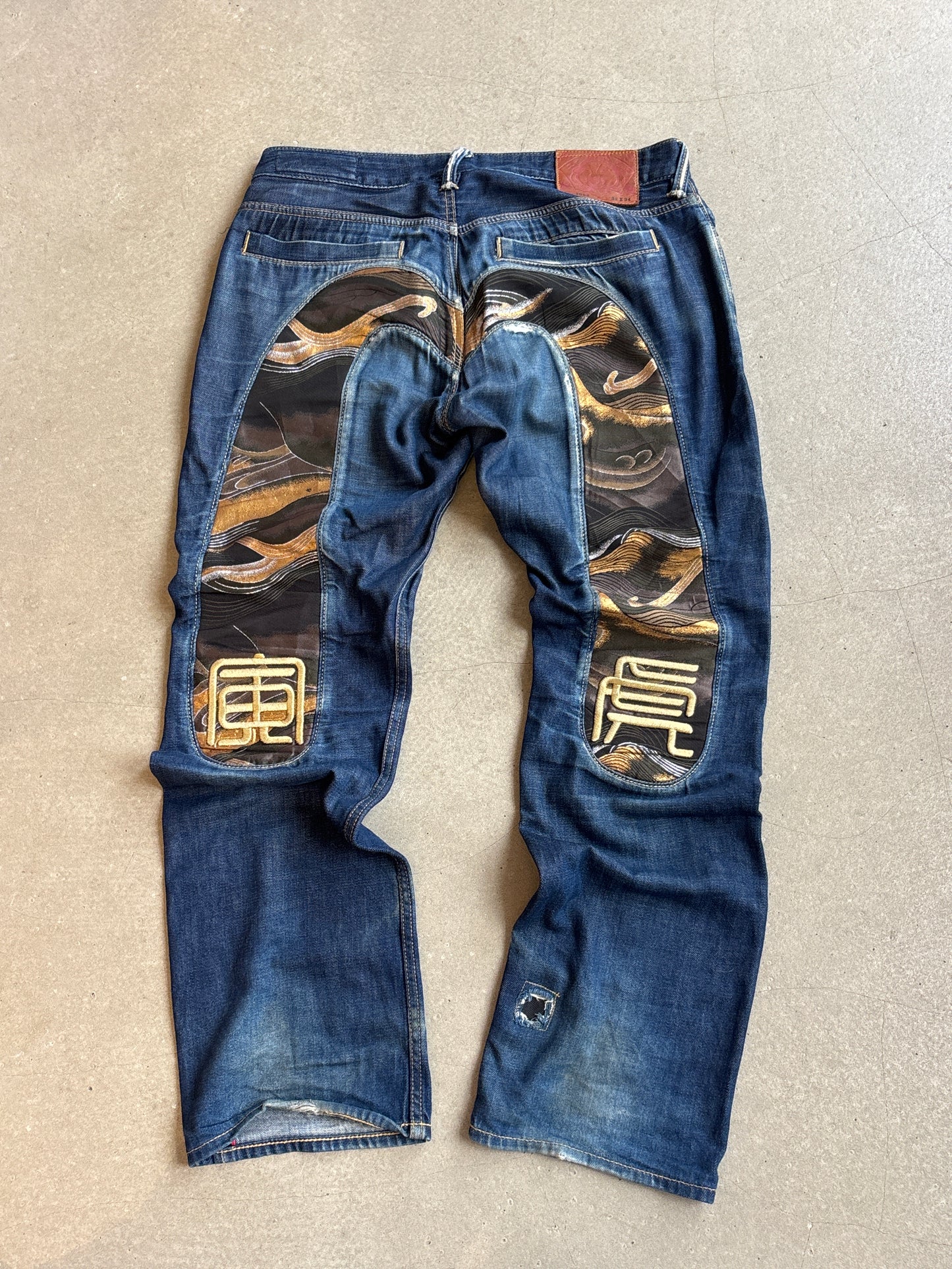 Evisu Selvedge Size 32X34 Chino Denim