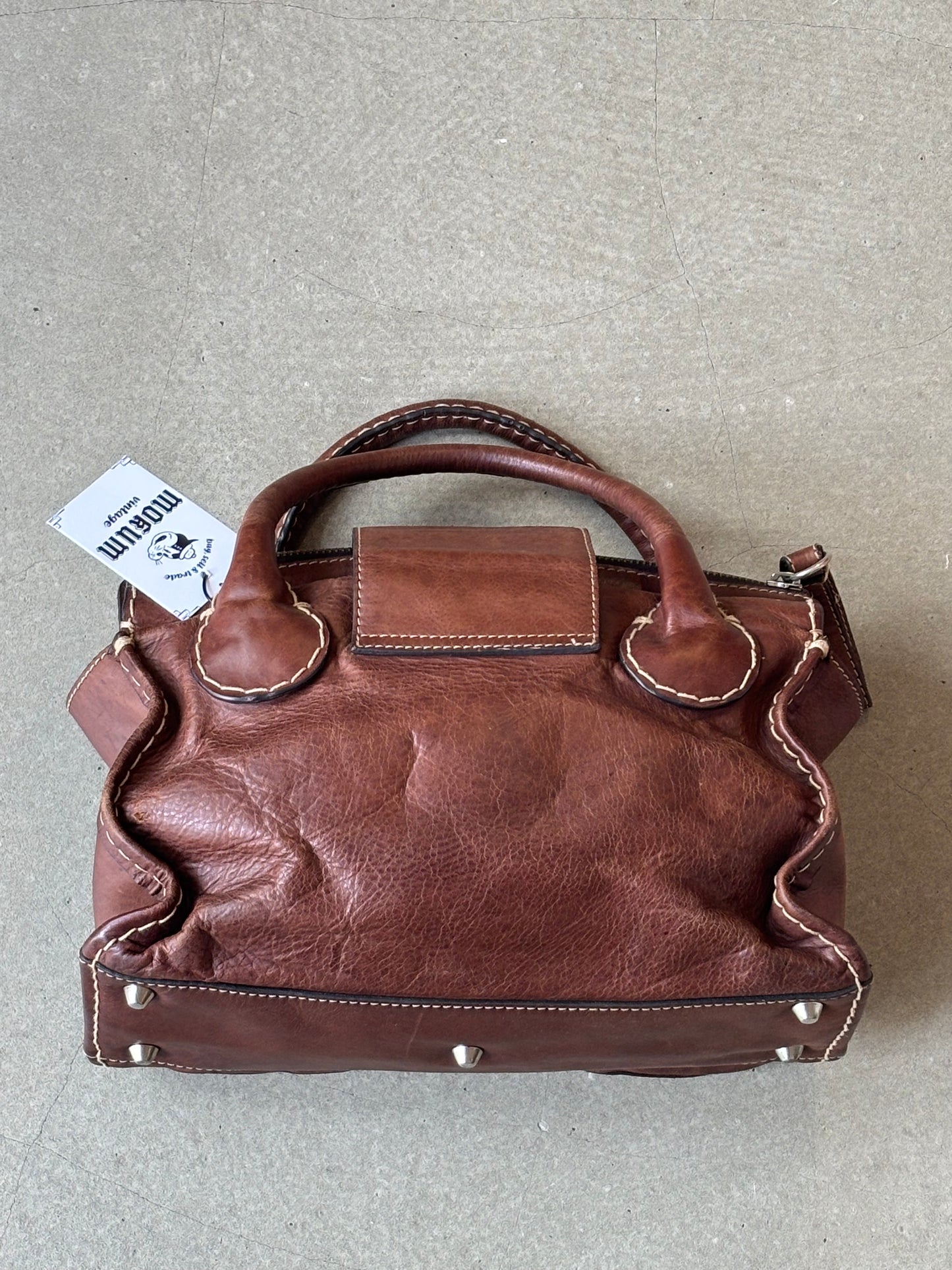 Chloé Edith Leather Handbag Brown
