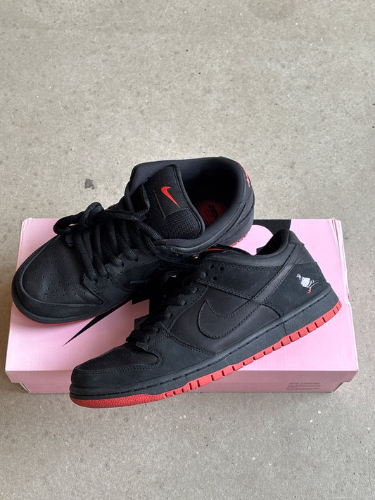 Nike Dunk Low Pro SB 'Black Pigeon' Size 42