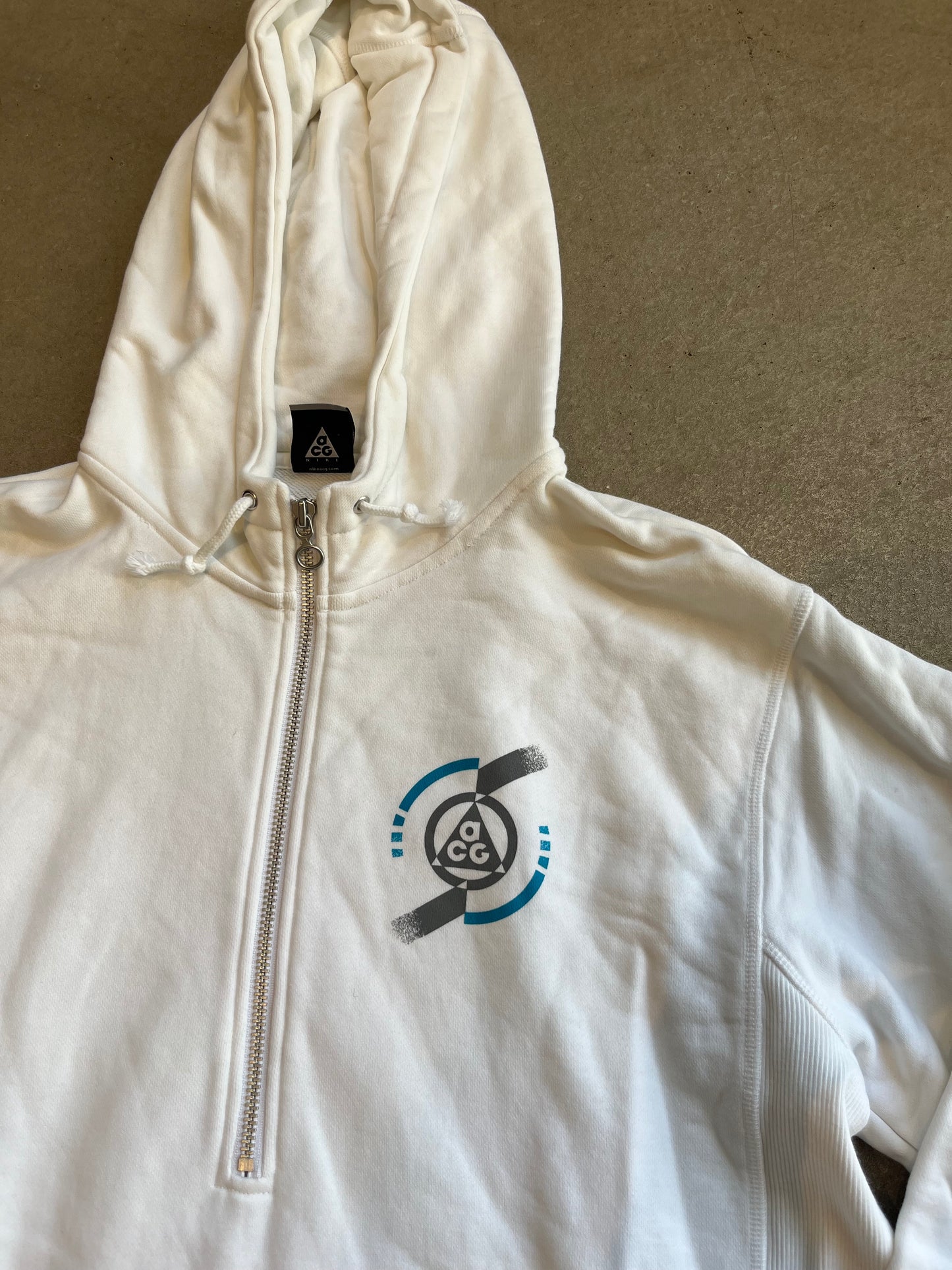 Nike ACG Hoodie white 90's Medium