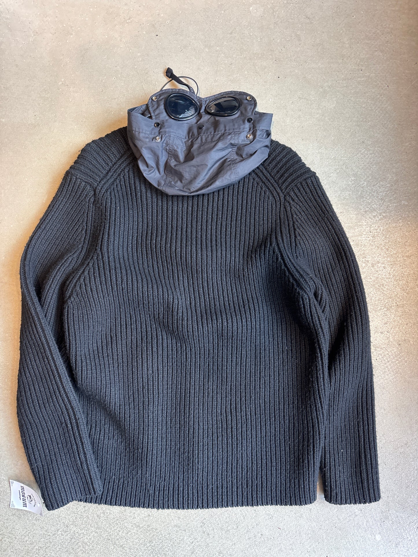 C.P. Company Knitted Goggle Jacket Black XL