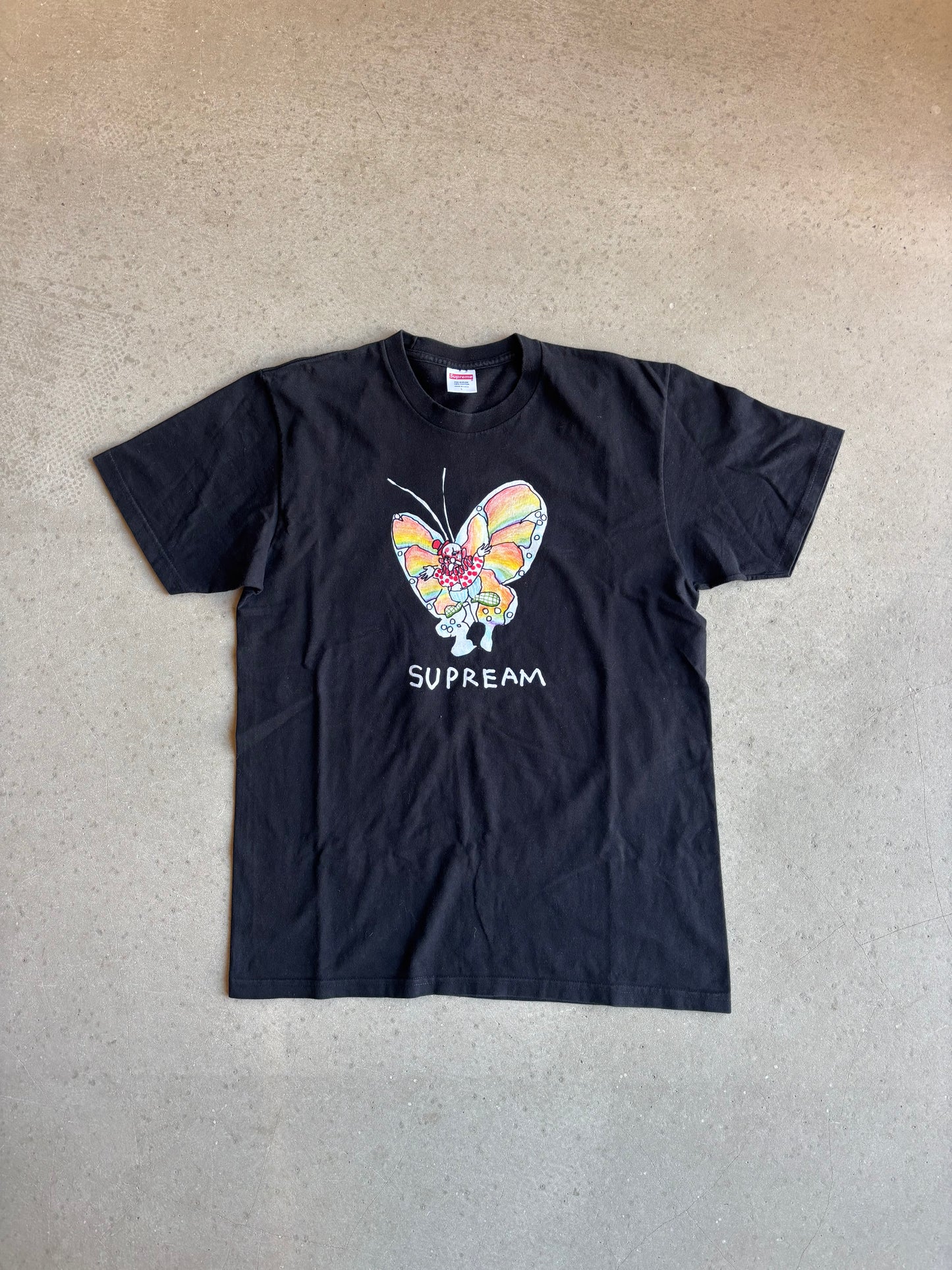 Supreme Gonz Butterfly Tee Black Large
