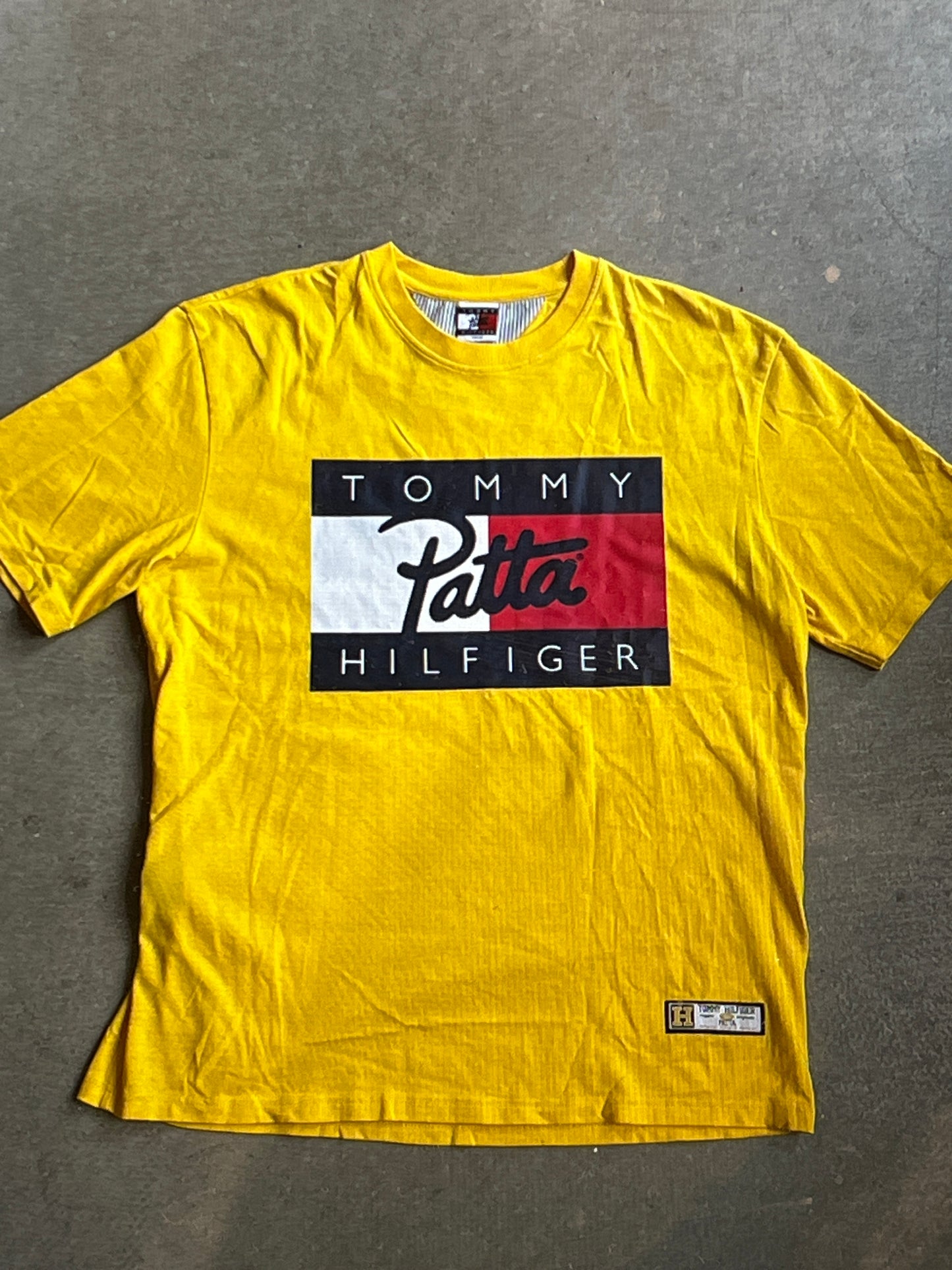 Patta x Tommy Hilfiger Tee Yellow L