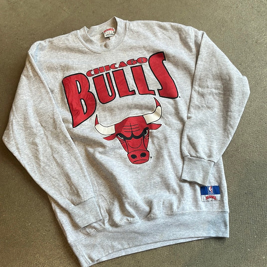 Vintage Chicago Bulls crewneck Grey XL