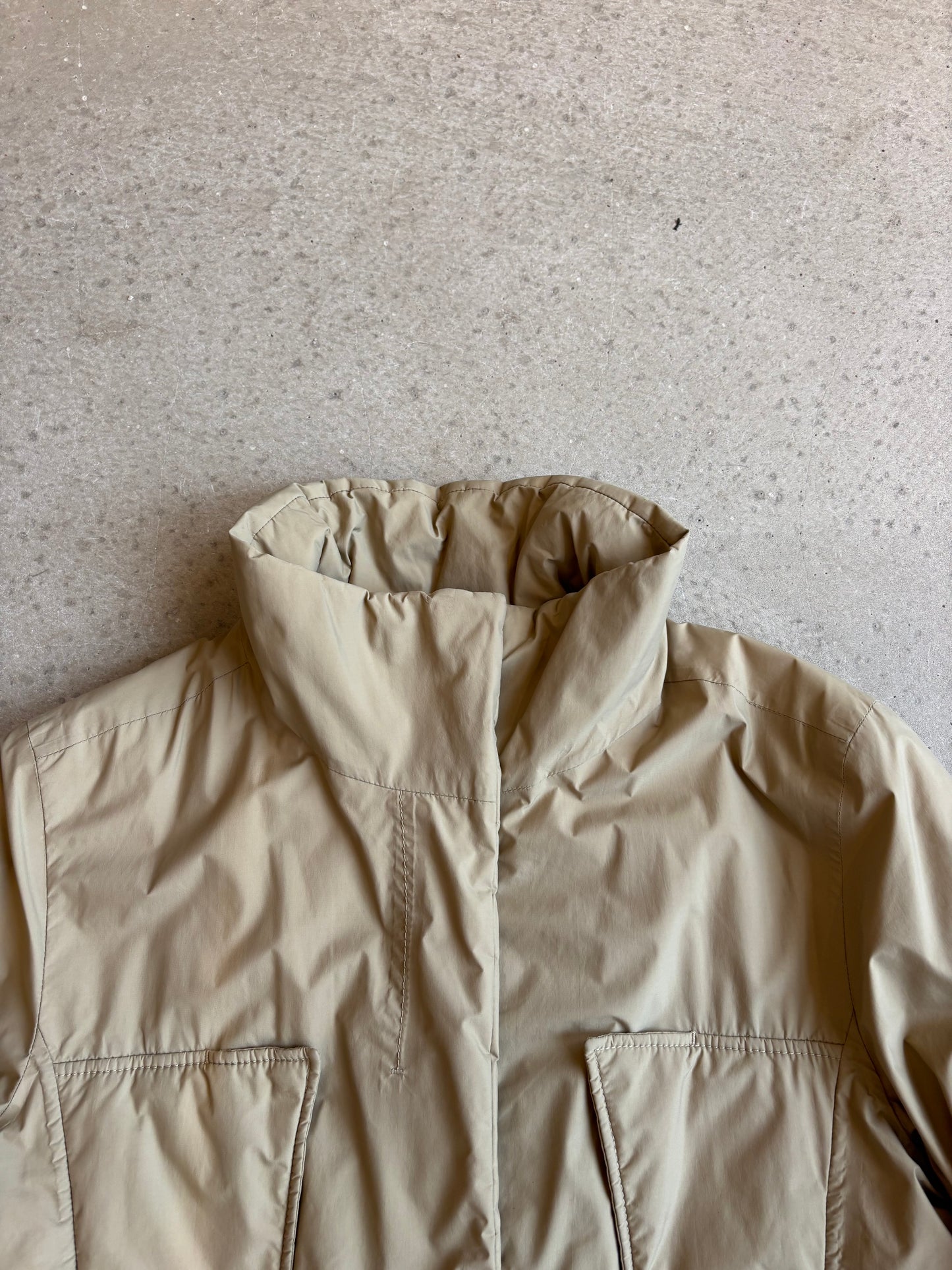 Prada Vintage Beige Down Coat
