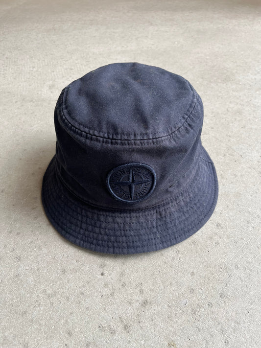 Stone Island Bucket Hat Navy