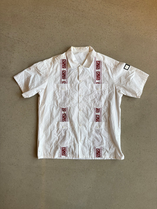 Luker Cuban Shirt White XL