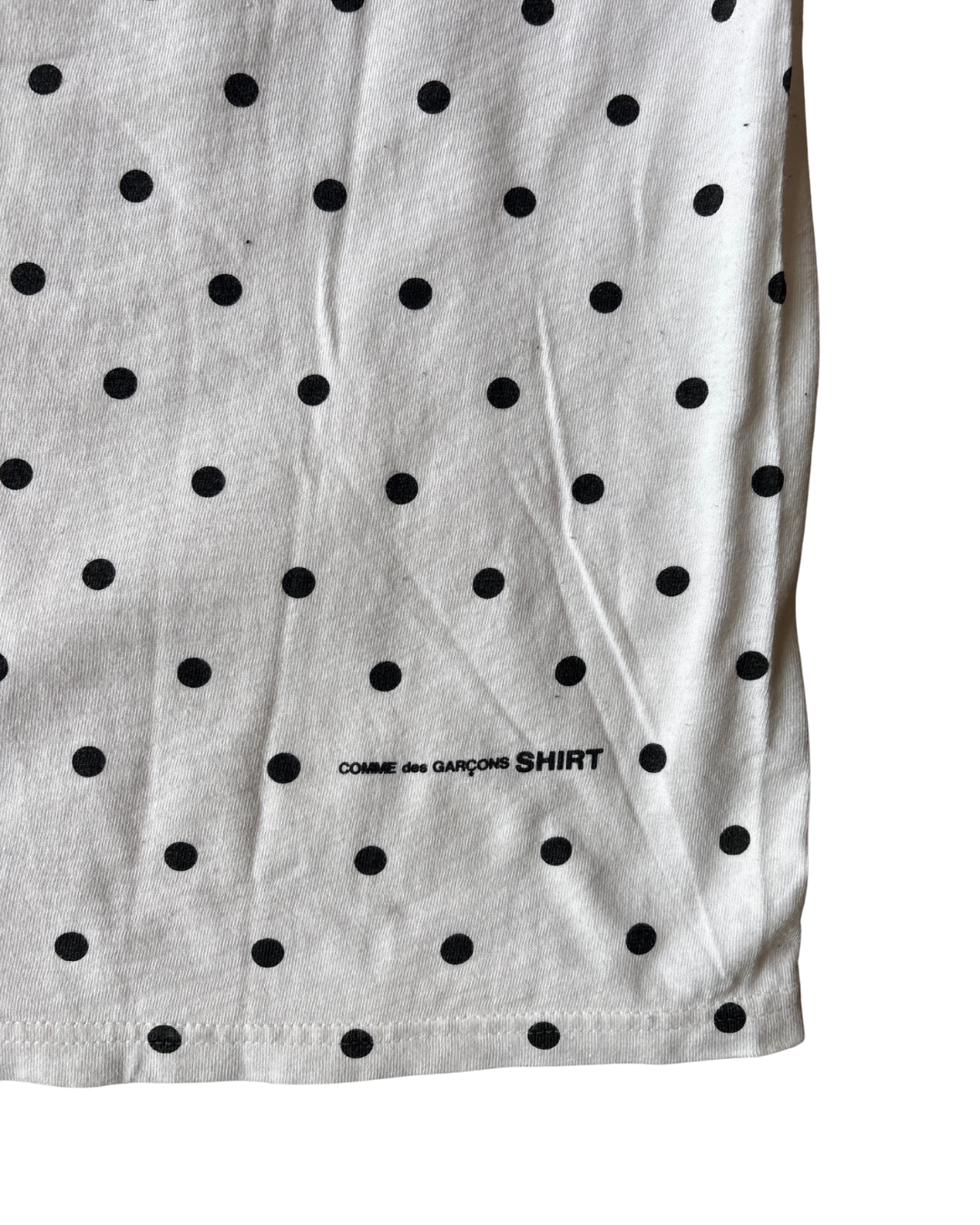 Supreme x CDG Polka Dot Box Logo Tee Size XL
