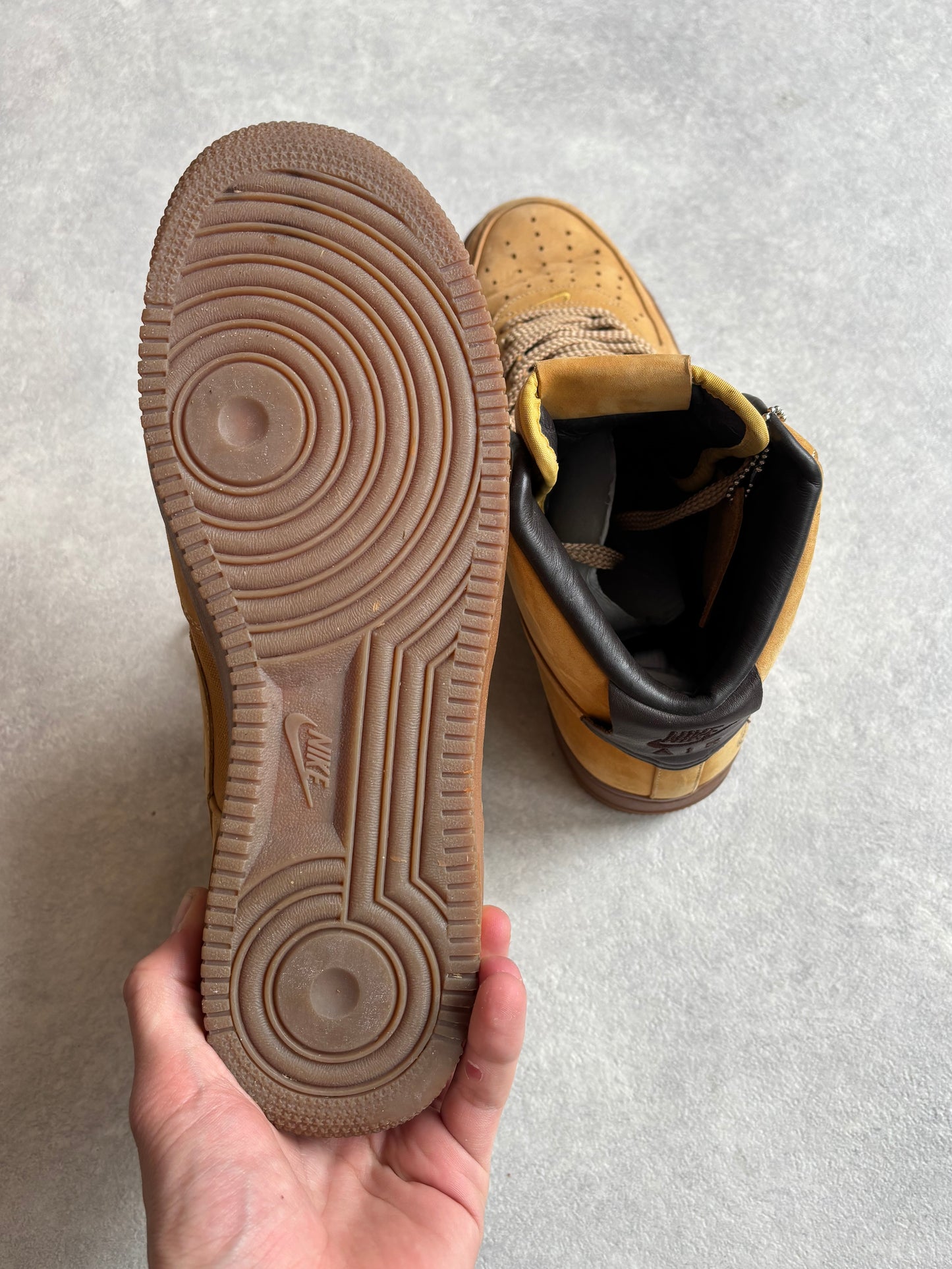 Nike Air Force 1 High Bobbito Mac N Cheese Brown 44