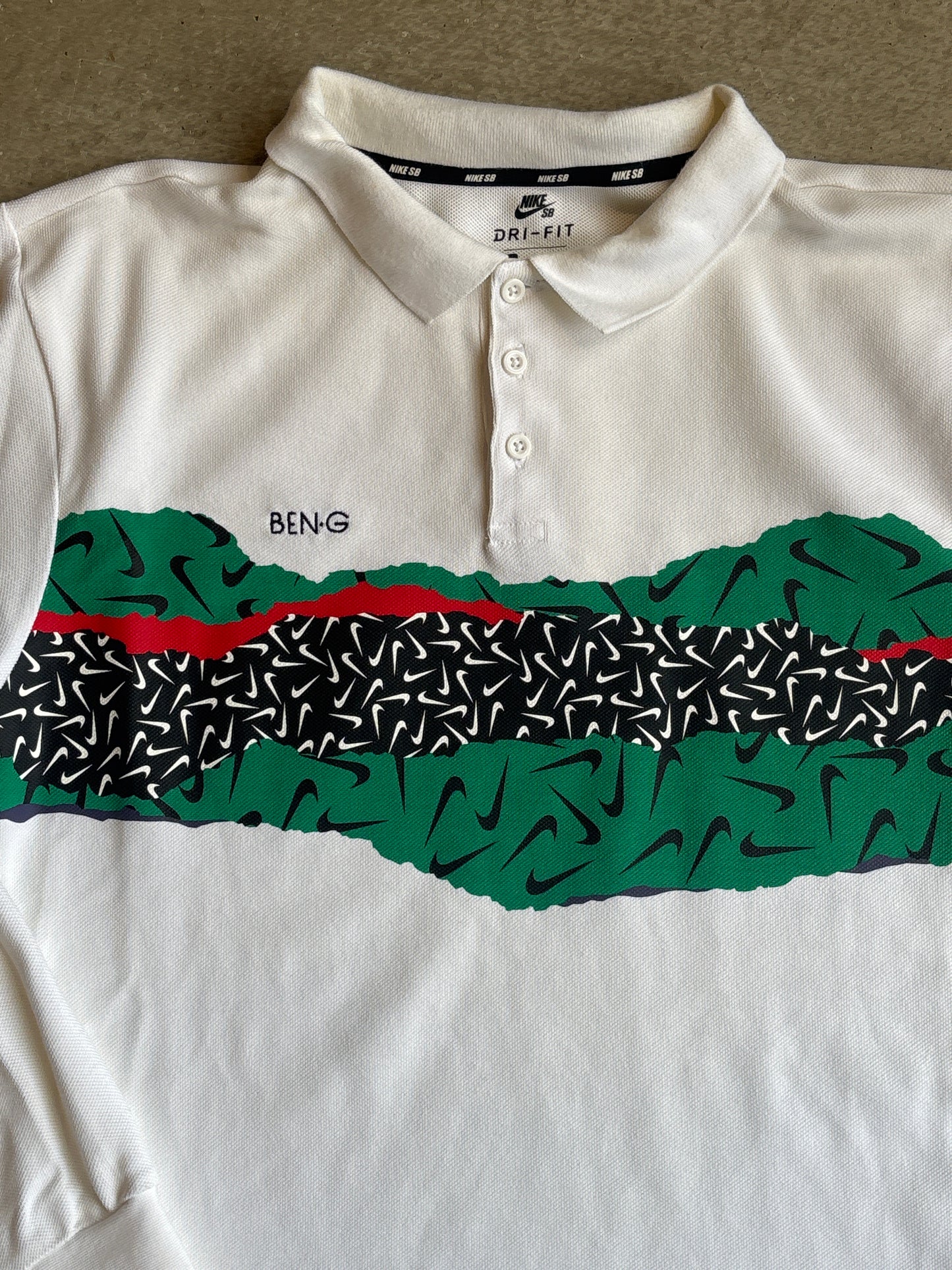 Nike SB x Ben G Longsleeve polo XL