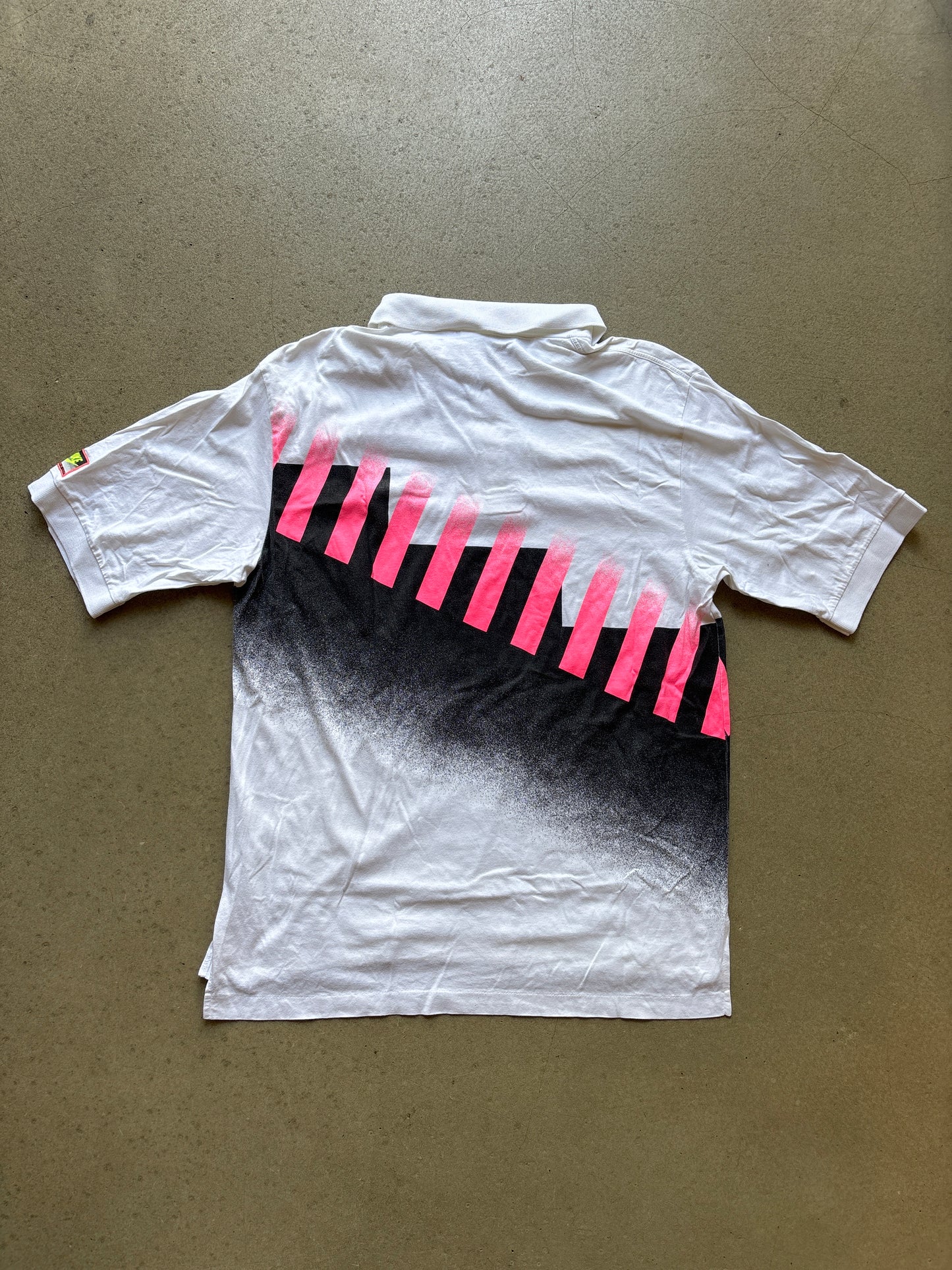 Vintage Nike Hot Lava Challenge Court Polo White XL
