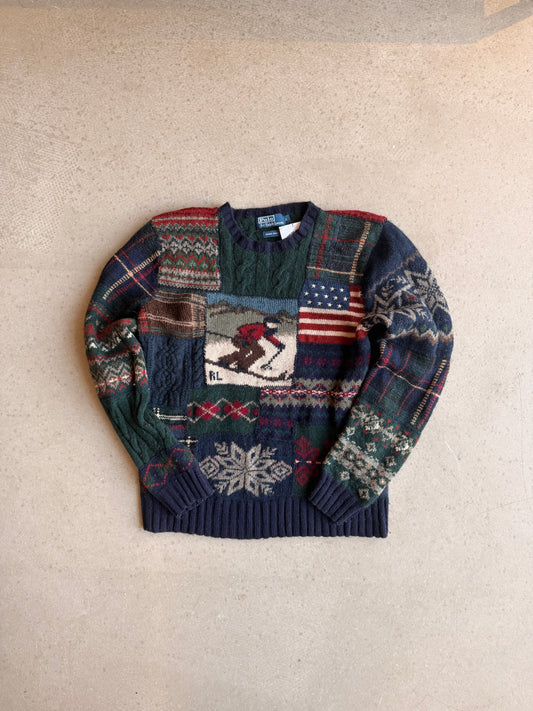 Polo Ralph Lauren Ski Hand Knit Large