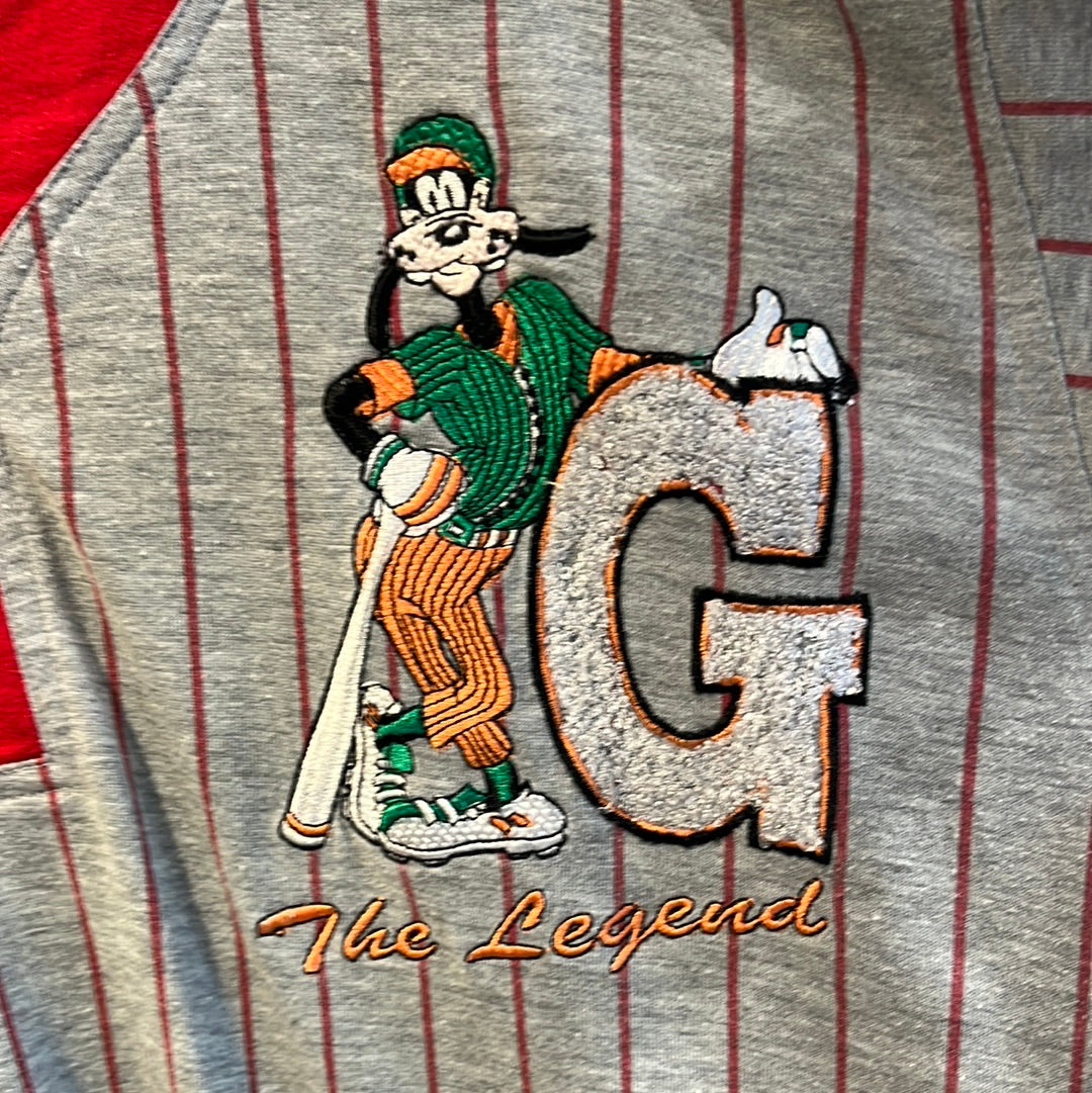 Disney G Jersey Grey Red L