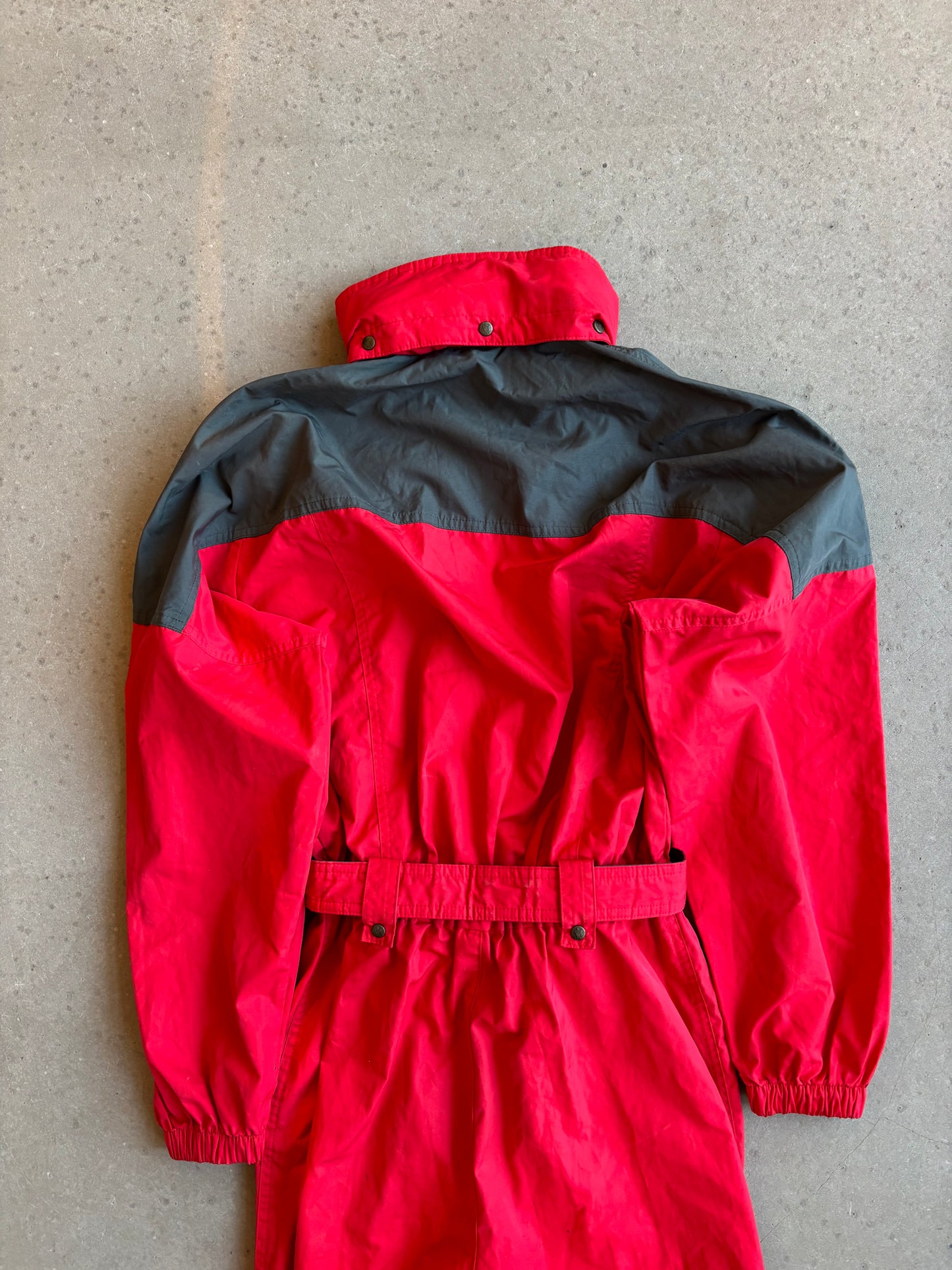 Vintage Moncler Ski Suit Red Size 50