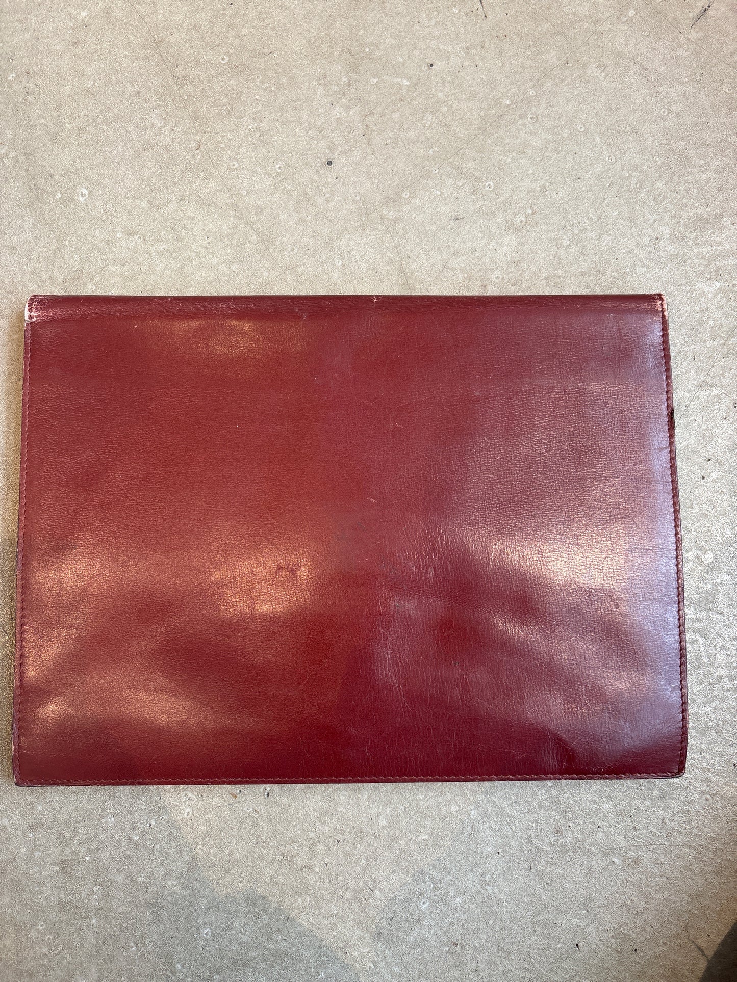 Vintage Cartier Leather Document Folder