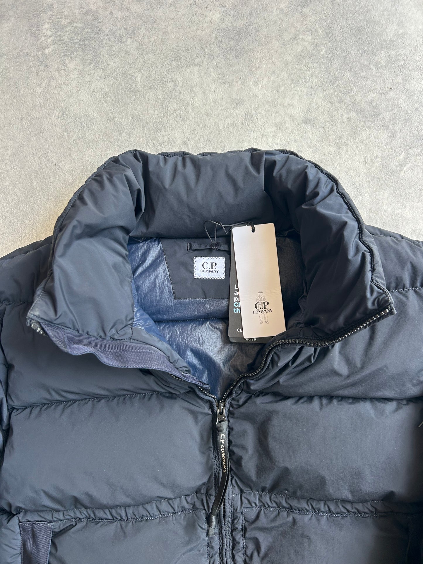 CP Company Nycra-R Donsjack Navy Medium