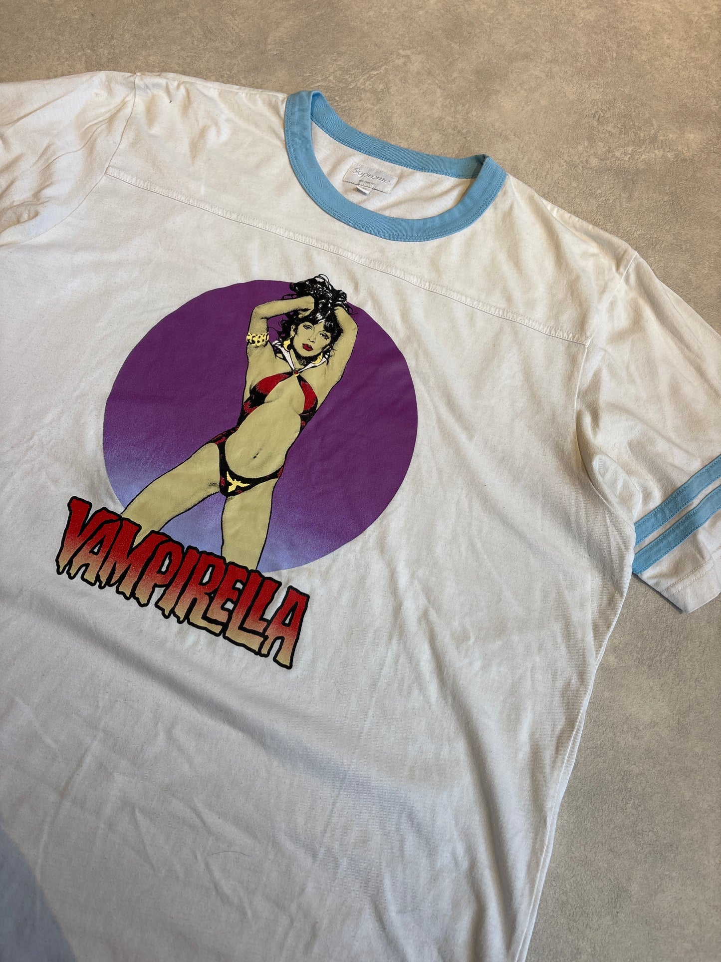 Supreme Vampirella SS Football top Tee Size XL