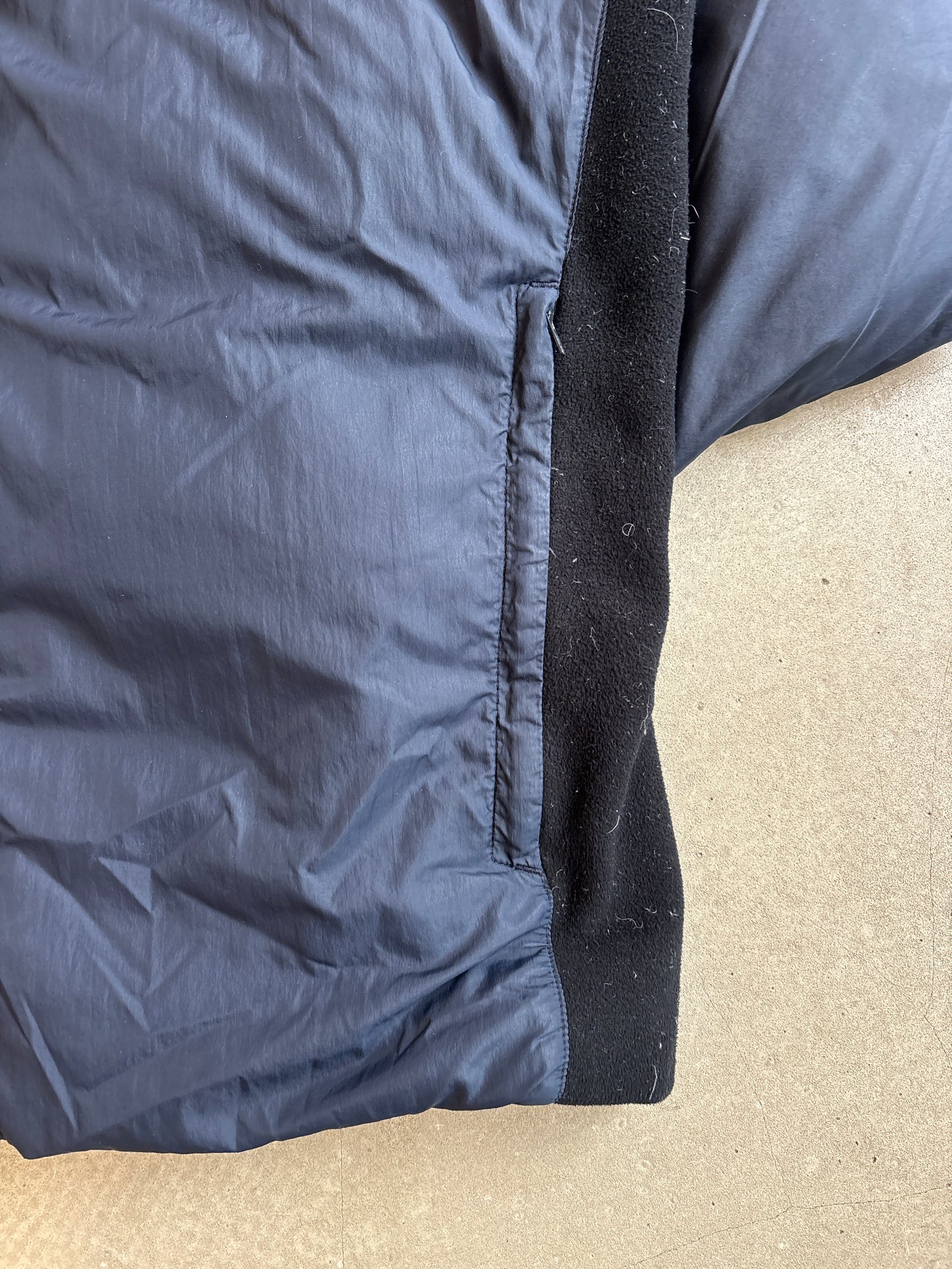 Stone Island Denims Goose Down Jacket Navy XXL