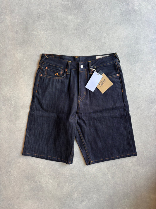 Palace Evisu Long Denim Short Indigo Size 30