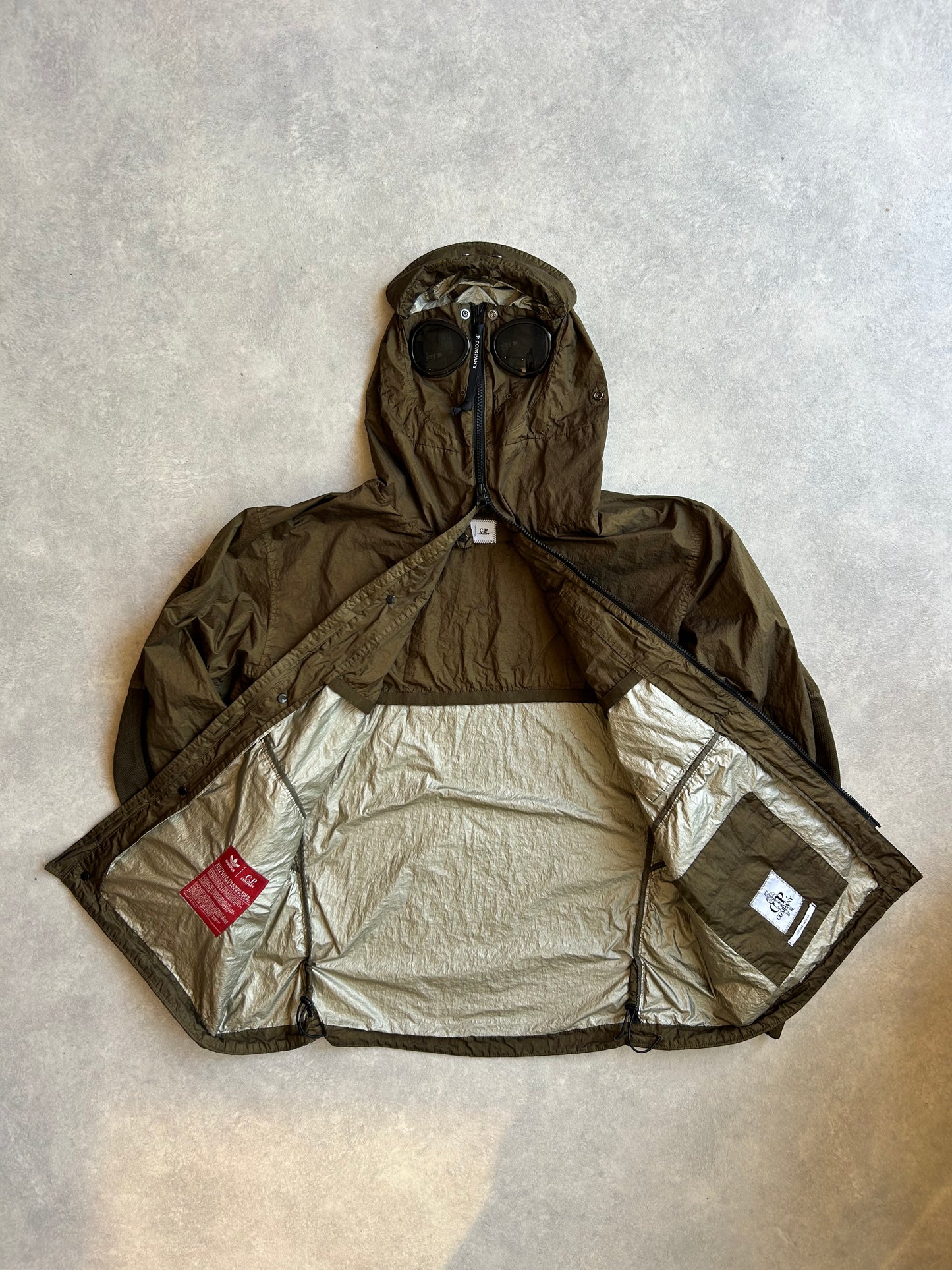 CP Company X Adidas Cargo Jacket Green Large